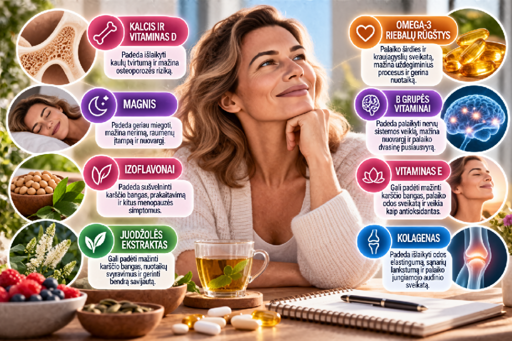 Papildai menopauzei